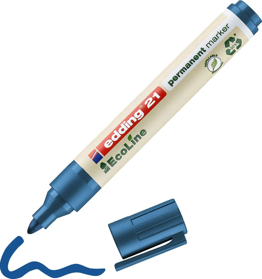 EDDING Permanent Marker 21 1.5-3mm 21-3 blau