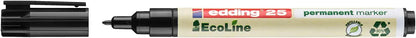 EDDING Permanent Marker 25 EcoLine 25-1 schwarz