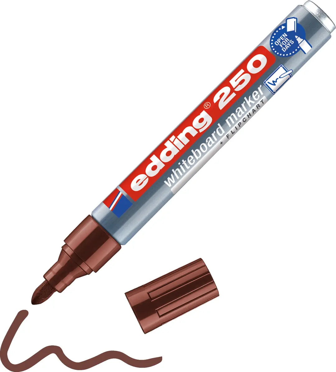 EDDING Whiteboard Marker 250 1,5-3mm 250-7 braun