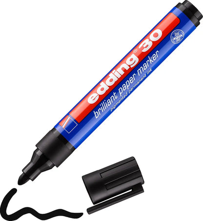 EDDING Permanent Marker 30 30-1 schwarz