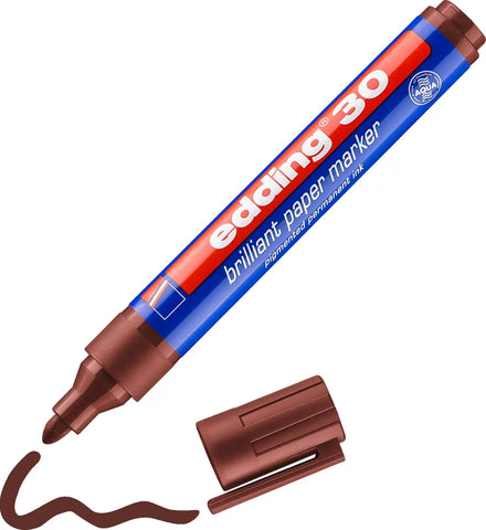 EDDING Permanent Marker 30 1,5-3mm 30-7 braun