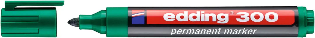 EDDING Permanent Marker 300 1,5-3mm 300-4 grün