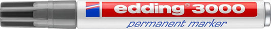 EDDING Permanent Marker 3000 1,5-3mm 3000-12 grau