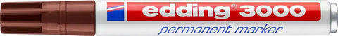 EDDING Permanent Marker 3000 1,5-3mm 3000-7 braun