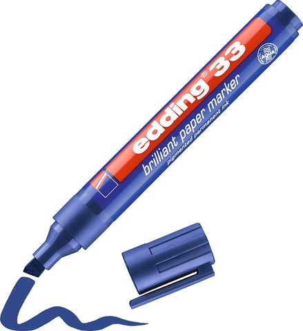 EDDING Permanent Marker 33 33-3 blau