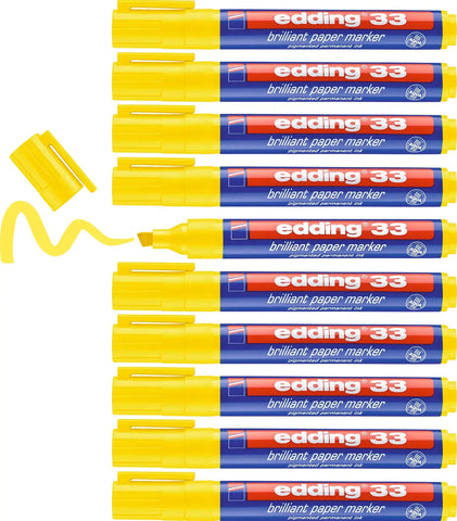EDDING Permanent Marker 33 1-5mm 33-5 gelb