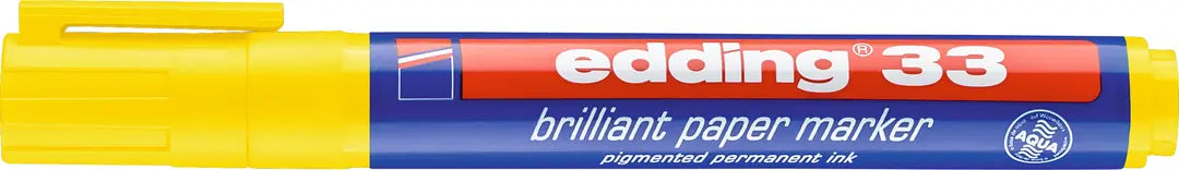 EDDING Permanent Marker 33 1-5mm 33-5 gelb