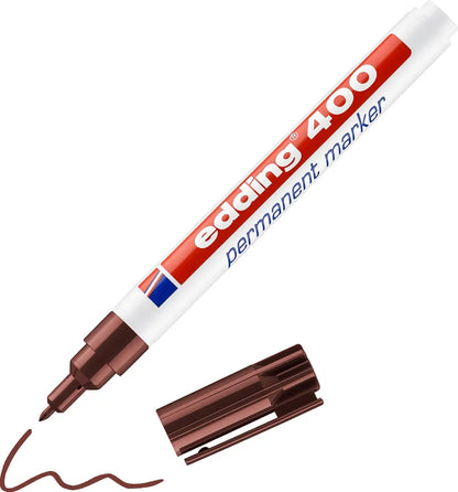 EDDING Permanent Marker 400 1mm 400-7 braun
