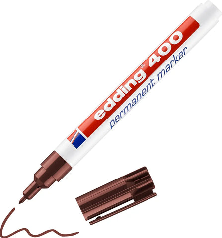 EDDING Permanent Marker 400 1mm 400-7 braun