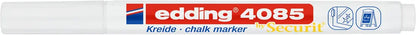 EDDING Chalk Marker 4085 1-2mm 4085-049 weiss
