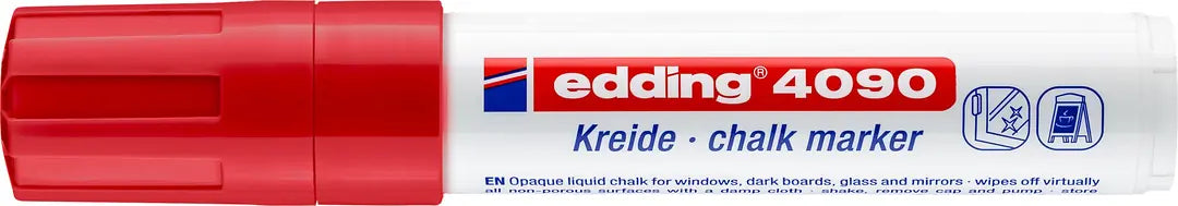 EDDING Windowmarker 4090 4-15mm 4090-2 rot