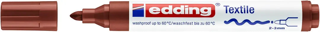 EDDING T-Shirt-Marker 4500 2-3mm 4500-7 braun