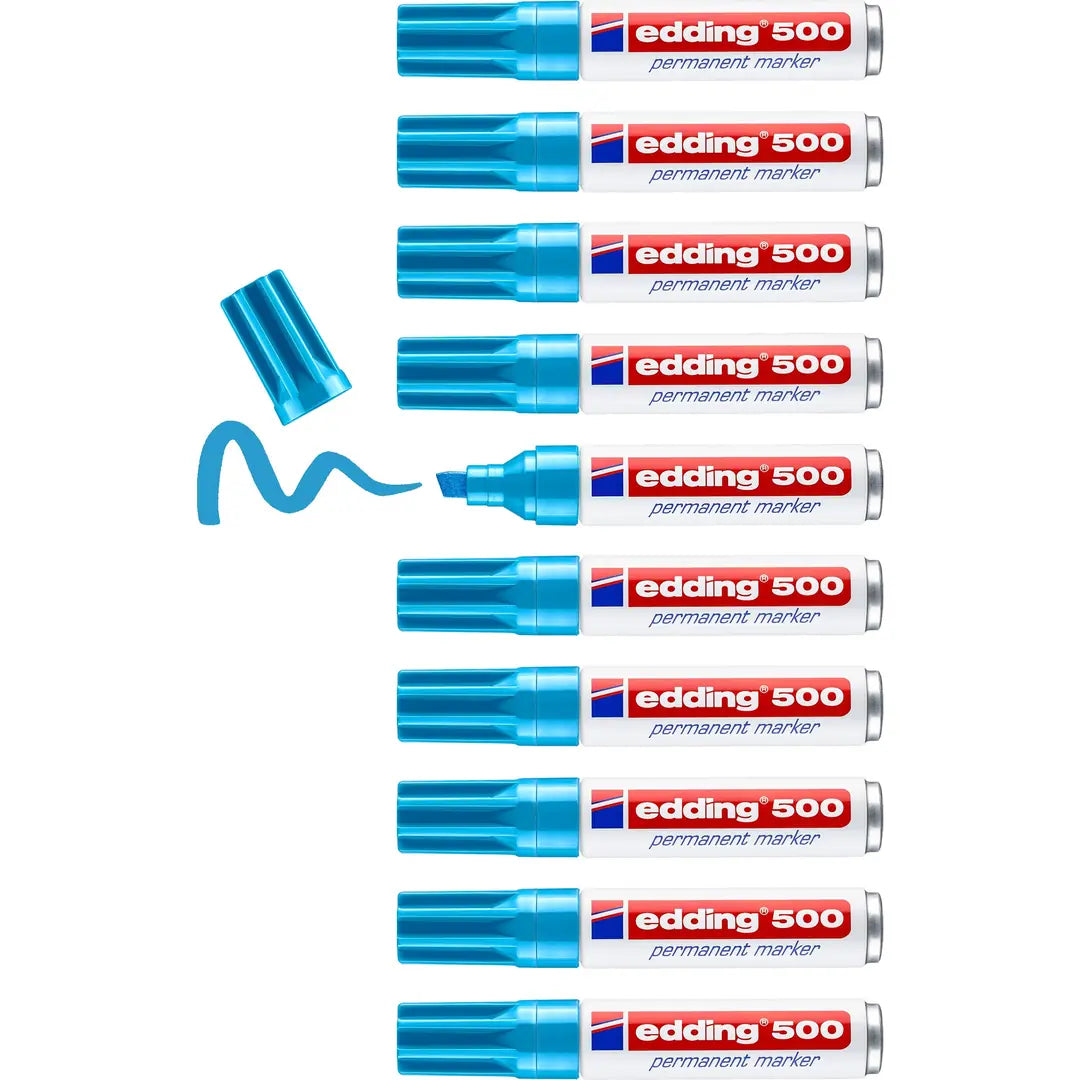 EDDING Permanent Marker 500 2-7mm 500-10 hellblau
