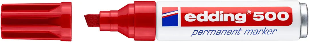 EDDING Permanent Marker 500 2-7mm 500-2 rot