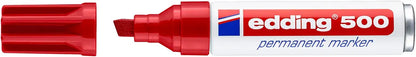 EDDING Permanent Marker 500 2-7mm 500-2 rot