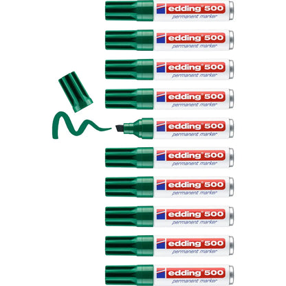 EDDING Permanent Marker 500 2-7mm 500-4 grün