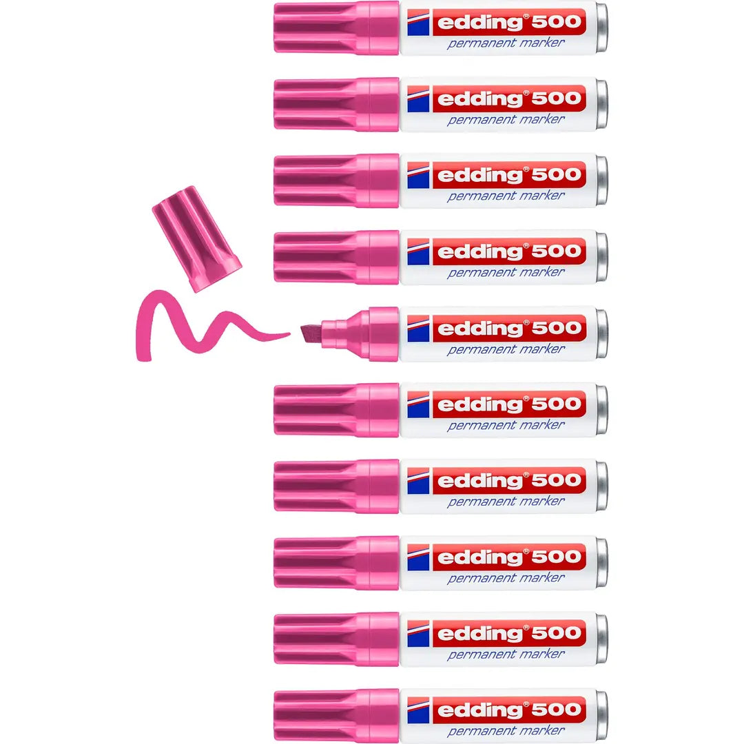 EDDING Permanent Marker 500 2-7mm 500-9 rosa