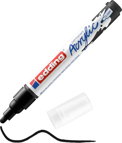 EDDING Acrylmarker 5100 2-3mm 5100-901 tiefschwarz sdm