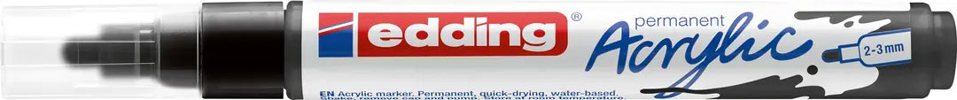 EDDING Acrylmarker 5100 2-3mm 5100-901 tiefschwarz sdm
