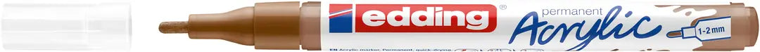 EDDING Acrylmarker 5300 1-2mm 5300-919 haselnuss sdm