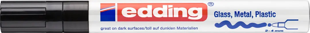EDDING Paintmarker 750 2-4mm 750-1 CREA schwarz