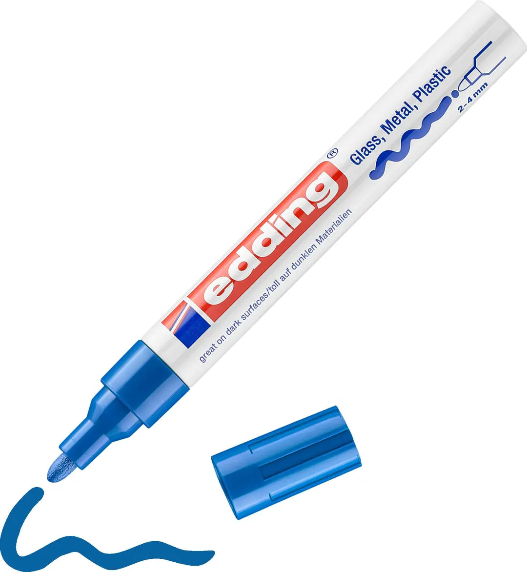 EDDING Paintmarker 750 2-4mm 750-3 CREA blau