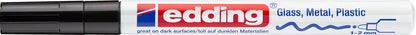 EDDING Paintmarker 751 CREA 1-2mm 751-1 CREA schwarz