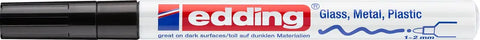 EDDING Paintmarker 751 CREA 1-2mm 751-1 CREA schwarz