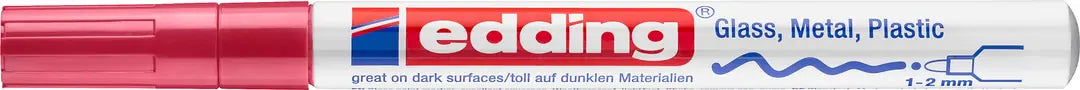 EDDING Paintmarker 751 CREA 1-2mm 751-2 CREA rot