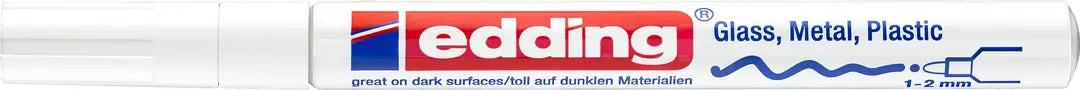 EDDING Paintmarker 751 CREA 1-2mm 751-49 CREA weiss