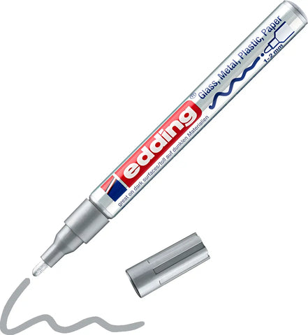 EDDING Paintmarker 751 CREA 1-2mm 751-54 CREA silber