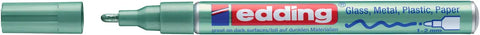 EDDING Paintmarker 751 CREA 1-2mm 751-74 CREA grün-metallic
