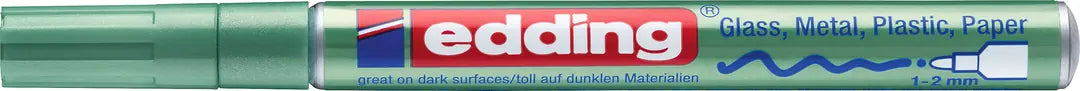 EDDING Paintmarker 751 CREA 1-2mm 751-74 CREA grün-metallic
