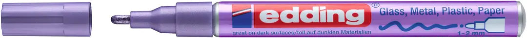EDDING Paintmarker 751 CREA 1-2mm 751-78 CREA violett-metallic