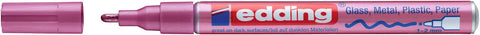 EDDING Paintmarker 751 CREA 1-2mm 751-79 CREA pink-metallic