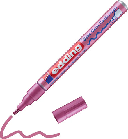 EDDING Paintmarker 751 CREA 1-2mm 751-79 CREA pink-metallic