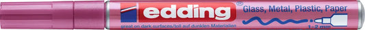 EDDING Paintmarker 751 CREA 1-2mm 751-79 CREA pink-metallic