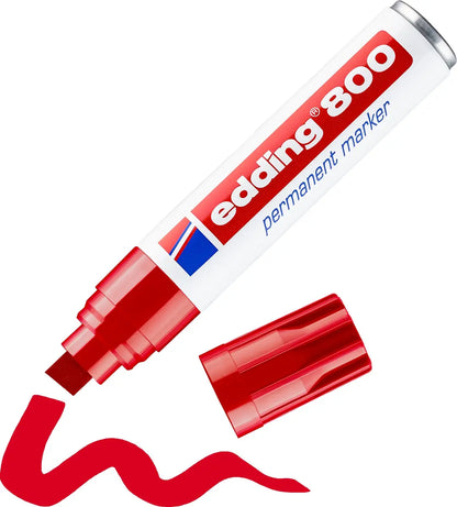 EDDING Permanent Marker 800 4-12mm 800-2 rot