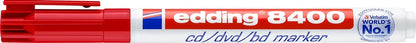 EDDING CD-Marker 8400 0,5-1mm 8400-2 rot