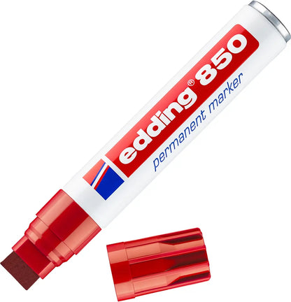 EDDING Permanent Marker 850 5-15mm 850-2 rot