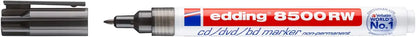EDDING Marker 8500RW CD/DVD/BD 1mm 8500-1 schwarz non-perm.