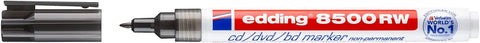 EDDING Marker 8500RW CD/DVD/BD 1mm 8500-1 schwarz non-perm.