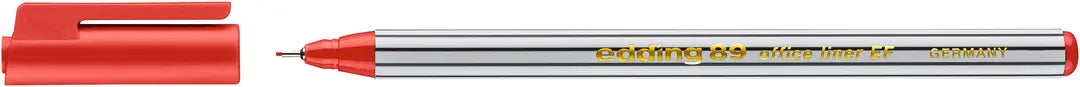 EDDING Fineliner 89 officeliner 0,3mm 89-2 rot