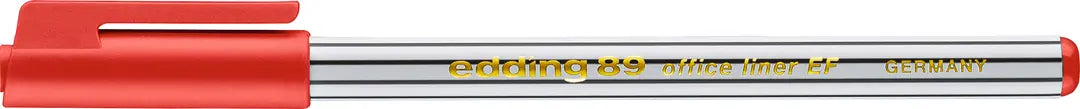 EDDING Fineliner 89 officeliner 0,3mm 89-2 rot