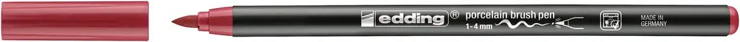EDDING Porzellanmarker 4200 1-4mm E-4200 karminrot
