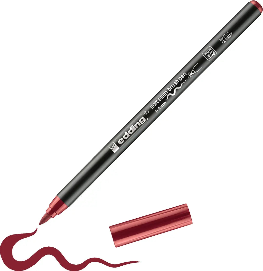 EDDING Porzellanmarker 4200 1-4mm E-4200 karmesin
