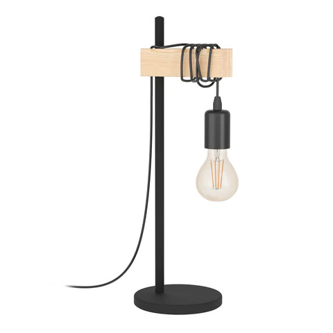 EGLO Tischleuchte TOWNSHEND 43515 schwarz