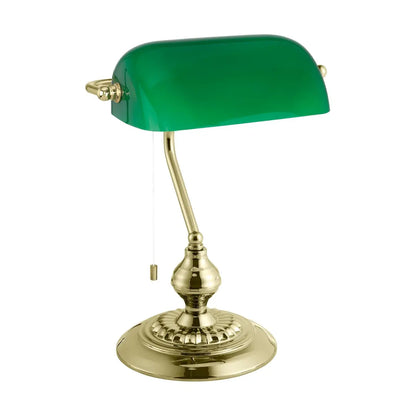 EGLO Tischleuchte BANKER 90967 grün