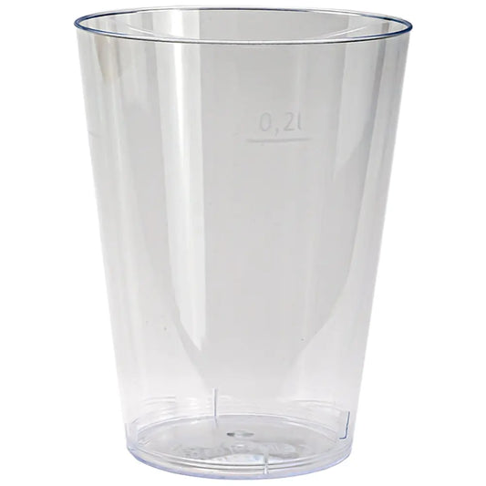 EJS Trinkbecher 2dl 1115.1003.50 glasklar 50 Stk.