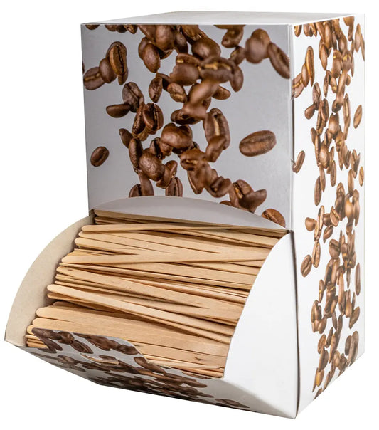 EJS Rührstäbchen aus Holz 5244.3002 braun 2000 Stk.